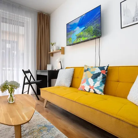 Apartmán Vivid With Balcony With Free Private Parking Budapešť